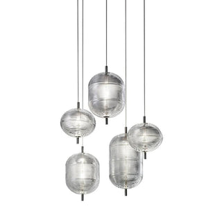 Valo Ribbed Glass Pendant Lamp