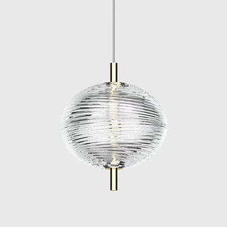 Valo Ribbed Glass Pendant Lamp
