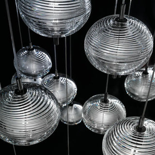Valo Ribbed Glass Pendant Lamp
