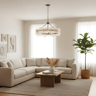 Varaluz Alabaster Chandelier