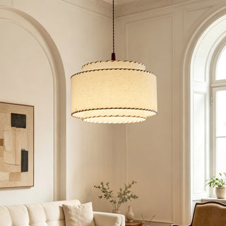 Varenne Stitched Linen Pendant Lamp
