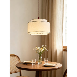 Varenne Stitched Linen Pendant Lamp