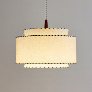 Varenne Stitched Linen Pendant Lamp