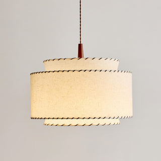 Varenne Stitched Linen Pendant Lamp