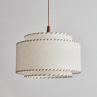 Varenne Stitched Linen Pendant Lamp