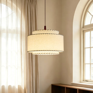 Varenne Stitched Linen Pendant Lamp