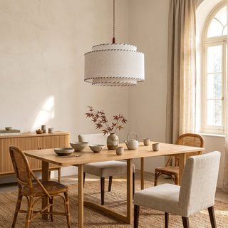 Varenne Stitched Linen Pendant Lamp