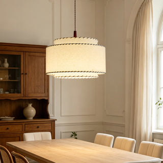 Varenne Stitched Linen Pendant Lamp