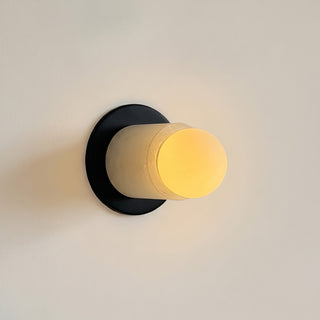 Varian Alabaster Pillar Sconce – detail 17