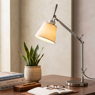 Vector Cantilever Parchment Task Lamp