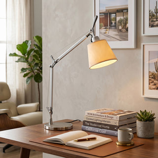 Vector Cantilever Parchment Task Lamp