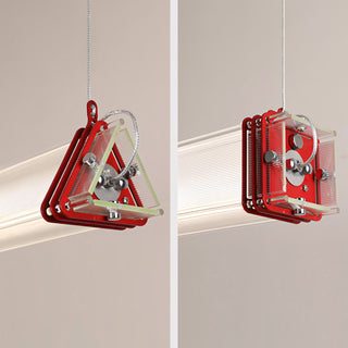 Vector Prism Linear Pendant Light