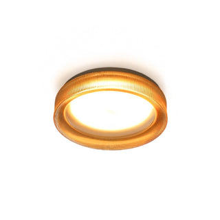 Velora Fluted Ring Flush Mount Ceiling Light