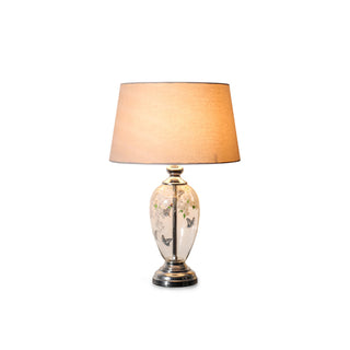 Verena Botanical Glass Table Lamp