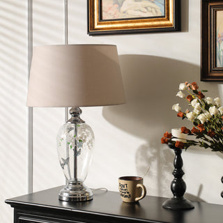 Verena Botanical Glass Table Lamp – detail 9