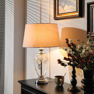 Verena Botanical Glass Table Lamp – detail 4