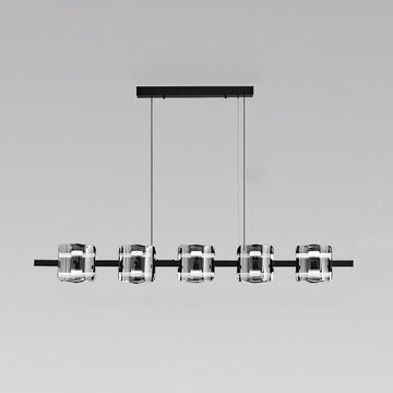5 heads: L 40.2″ x W 3.5″ x H 4.7″ / L 102cm x W 9cm x H 12cm