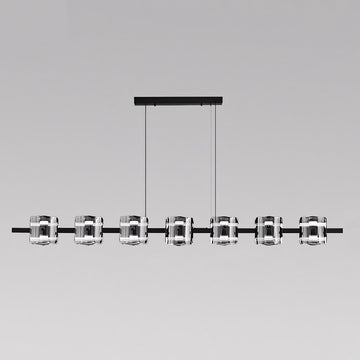 7 heads: L 55.1″ x W 3.5″ x H 4.7″ / L 140cm x W 9cm x H 12cm