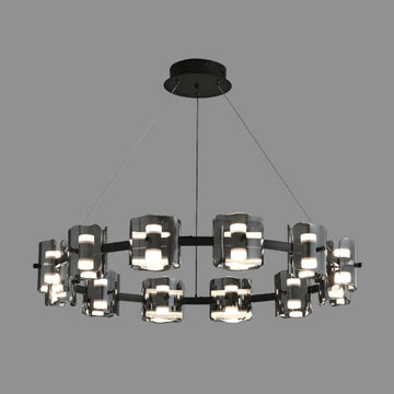 12 heads: D 32.3″ x H 4.7″ / D 82cm x H 12cm