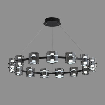 15 heads: D 40.2″ x H 4.7″ / D 102cm x H 12cm