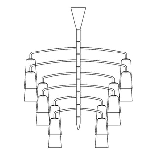 Vespera Kinetic Chandelier