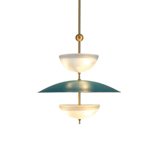 Vevina Tiered Patina Pendant Light