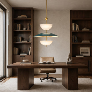 Vevina Tiered Patina Pendant Light