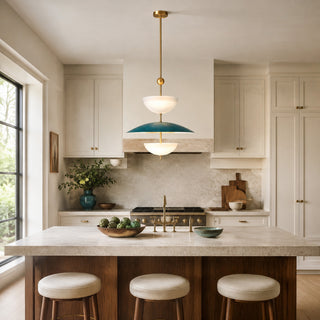 Vevina Tiered Patina Pendant Light