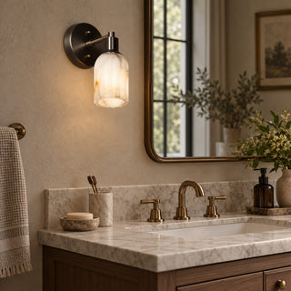 Vireo Alabaster Wall Sconce – detail 12