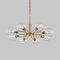 8 armen D 33,5″ x H 11,8″ / D 85cm x H 39cm