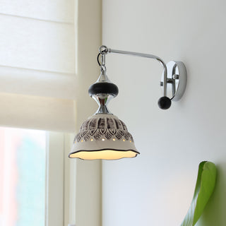 Vivienne Embossed Hanging Sconce