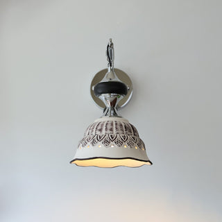 Vivienne Embossed Hanging Sconce