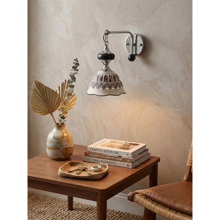 Vivienne Embossed Hanging Sconce