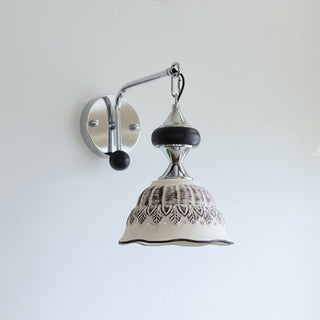 Vivienne Embossed Hanging Sconce