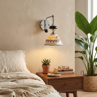 Vivienne Embossed Hanging Sconce