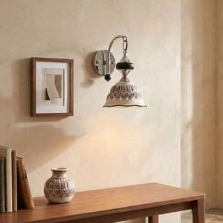 Vivienne Embossed Hanging Sconce