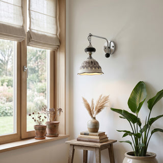 Vivienne Embossed Hanging Sconce