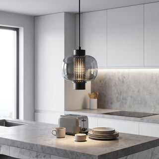 Voltal Mesh-Core Glass Pendant Lamp