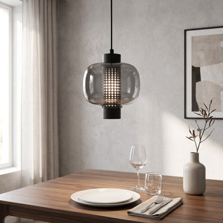 Voltal Mesh-Core Glass Pendant Lamp