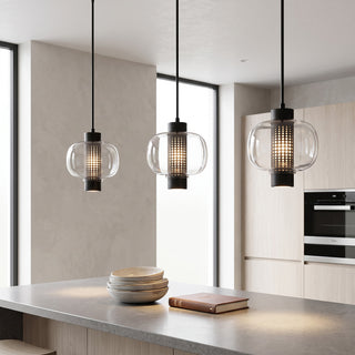 Voltal Mesh-Core Glass Pendant Lamp