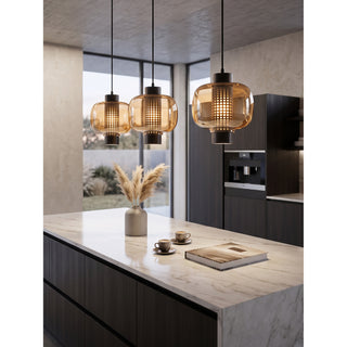 Voltal Mesh-Core Glass Pendant Lamp