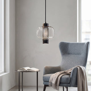 Voltal Mesh-Core Glass Pendant Lamp