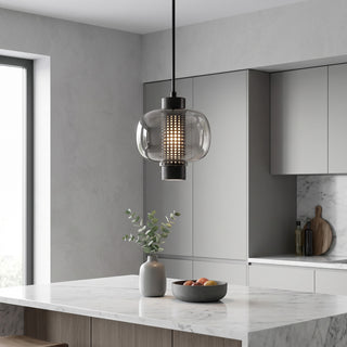 Voltal Mesh-Core Glass Pendant Lamp