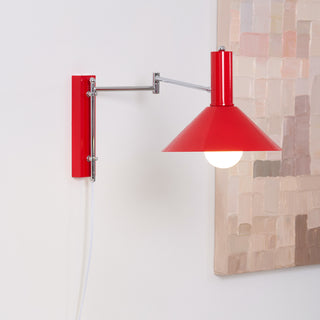 Voltige Contemporary Articulated Metal Wall Light 9.8″