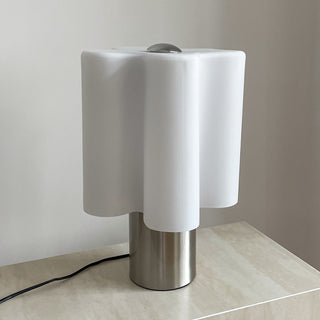 Waveform Glass Table Lamp