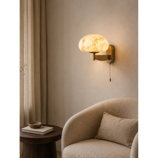 Willow Alabaster Wall Sconce