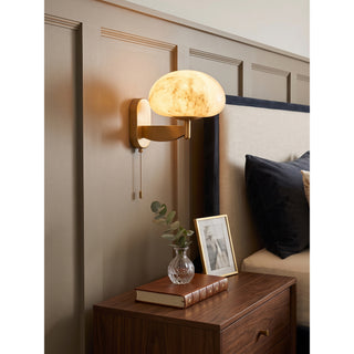 Willow Alabaster Wall Sconce