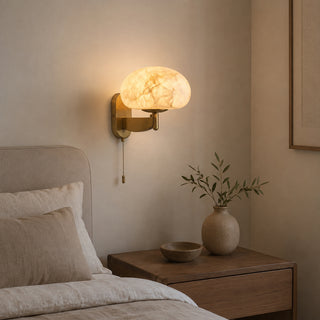 Willow Alabaster Wall Sconce