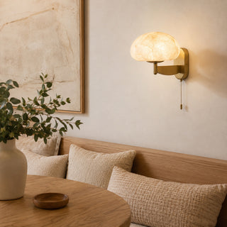 Willow Alabaster Wall Sconce