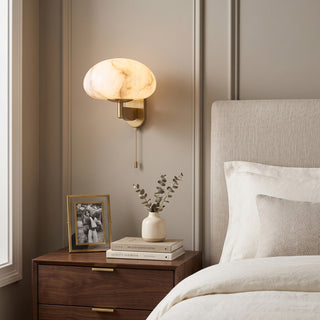 Willow Alabaster Wall Sconce